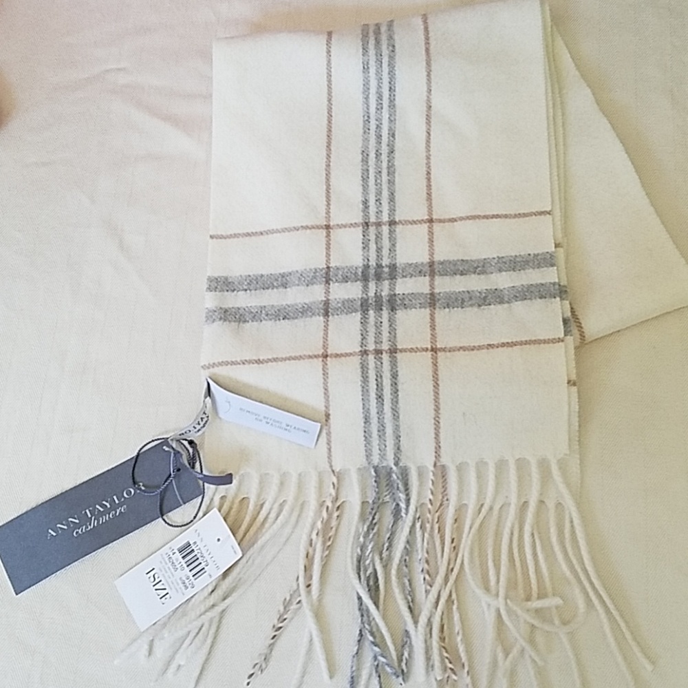 Ann Taylor cashmere scarf